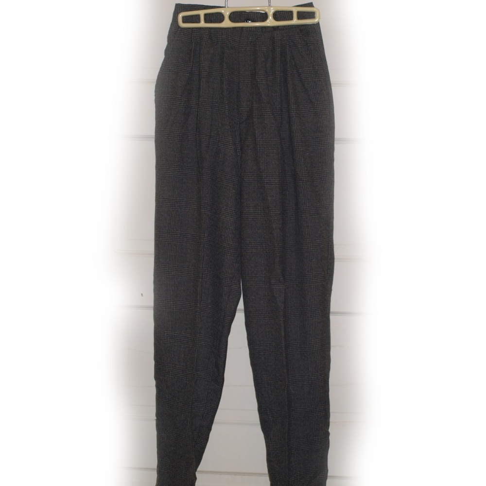 Vintage Ladies Slacks, Pants 1980's - size 7 - ls1